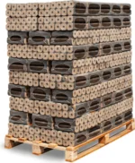 HEIZFUXX PiniKay Octagon Hartholzbriketts 960 kg (96 x 10 kg) – Image 2