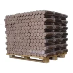 Verdichtetes Holz – Laubholz – 1-Tonnen-Palette