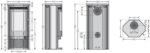 Justus Usedom 5D Speckstein – Kaminofen mit 5 kW und Specksteinverkleidung – Image 4