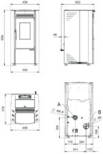 La Nordica Extraflame Ketty 5.0 6,5 kW Weiß – Kompakter Pelletofen mit hoher Effizienz – Image 7