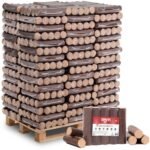 Spark Buchen Kaminbriketts Rund 960 kg Palette