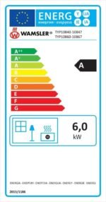 Wamsler Yuna Kaminofen 6 kW Stahl Naturstein – Image 8